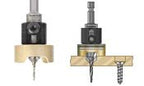 Amana Tool 55156 Carbide Tipped 82 Degree Countersink with Tapered Drill and Adjustable Depth Stop with No-Thrust BB 3/8 D x 5/64 Drill D x 1/4 Inch Quick Release Hex SHK