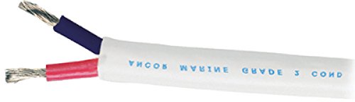 ANCOR MARINE GRADE 121750 Duplex Cable, 16/2 AWG (2 x 1mm2), Flat - 500ft