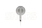 Shars .030" x .0005" Large Black Face Dial Test Indicator, 0-15-0 Dial Reading, 1.5" Face Diameter 303-3209B P