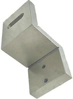 Caste Iron Z Type Angle Plate to Mount Mini Vertical Milling Slide for instant Milling Operation on Lathe Machine | Iron Body | Steel Tool | 2 x Counter Drills | Stud Bolts