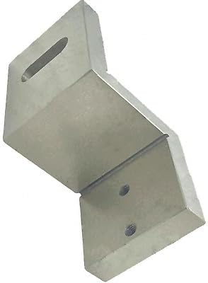Caste Iron Z Type Angle Plate to Mount Mini Vertical Milling Slide for instant Milling Operation on Lathe Machine | Iron Body | Steel Tool | 2 x Counter Drills | Stud Bolts