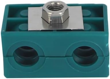 21.3MM Tubeclo Twin Series Clamp, Polypropylene with Galv Plated Steel Hardware, Weld Mounting