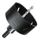 3-5/8” HSS Bi Metal Hole Saw Cutter with Arbor Heavy Duty Hole Saw Bit for Wood Drywall Plastic Aluminum Mild Steel Iron Metal Stainless Steel
