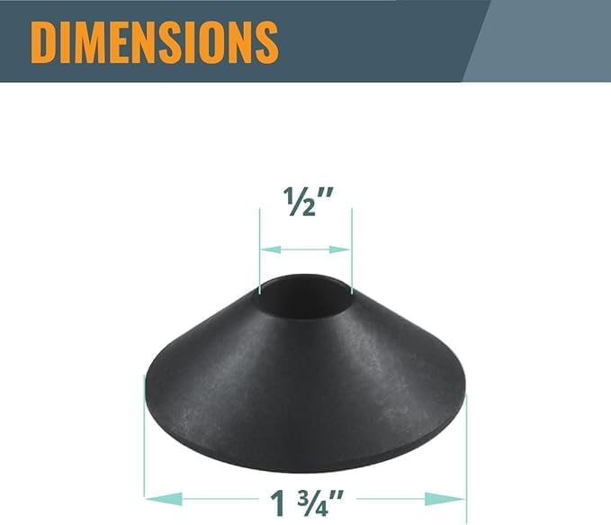 POWERTEC 72092 Solid Router Template Bushing Guides and Centering Pin with Cone, 5/16 to 1 Inch Bushings Fits All Porter Cable Style Router Sub Bases. Perfect for Precision Woodworking