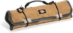 Dickies Large Wrench/Screwdriver Organizer Roll for Mechanics, 23 Tool Pockets, Durable Canvas Construction, 26 in. x 14.25 in. Unrolled, Grey/Tan