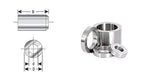 Amana Tool - 67236 High Precision Industrial Steel Spacer (Sleeve Bushings) 1-3/4 Dia x 1