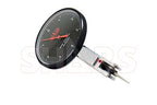 Shars 0.008" Large Black Face Dial Test Indicator, 0.0001" Graduation, 1.5" Face Diameter 303-3210B P]
