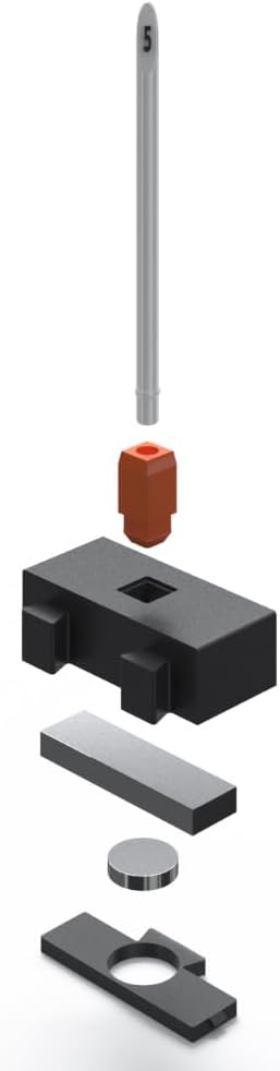 ToolBox Widget Socket Organizer ½ Inch Pro Series – Modular Magnetic Socket Holder with Missing Tool Indicator – Size Stems NOT Included