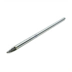 Benchmark Abrasives 6” Taper Shape Radius Double Cut Tungsten Carbide Die Grinder Bits Metal Deburring Tool Rotary Burr, 1/4 Inch Shaft, Engraving Tool for Woodworking Shaping Carving (SL-1)