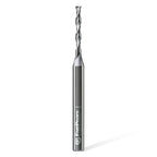 FivePears Up Cut Spiral Router Bit for CNC, 1/8 inch Cutting Diameter and 1 inch Cutting Length 1/4 inch Shank Carbide End Mill Router Bit for Wood Carving Engraving Grinding Grooving