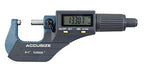 Accusize Industrial Tools 0-1''/0-25 mm by 0.00005''/0.001 mm 2 Key Electronic Digital Outside Micrometer, Metric/Imperial, Md71-0001
