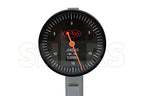 Shars .030" x .0005" Large Black Face Dial Test Indicator with Long Contact Point in Fitted Case 303-3279 P