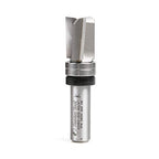 Amana Tool 45463-3US Carbide Tipped Up Shear Face Plunge Template Router Bit 3/4 Dia x 1 x 1/2 Inch Shank with Upper Ball Bearing