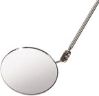 Steelman 29-Inch Telescoping Auto Inspection Mirror, Durable Steel, Articulating 3.25-Inch Round Mirror, Contoured Grip (Case of 10)