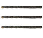 3PCS, 7/16" x 6 ", SDS Plus Hammer Drill Bits, Rotary Hammer Drill Bits