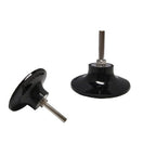 Benchmark Abrasives 3 Inch Sanding Discs Pad Holder Quick Change Mandrel with 1/4 Inch Shank Die Grinder & Drill Sanding Attachment for Deburring Polishing Twist Lock Adapter Sanding Tool - 1 Piece