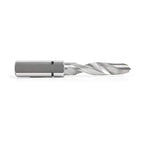 Amana Tool - 217008 Brad Pt. Solid Carbide Dowel Drill Boring Bit R/H 8mm Dia x 70mm Lon