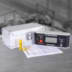 Digital Inclinometer, 360° Protractor Angle Finder Level, Magnetic V-Groove Base Protractor with Large Backlit LCD Display, High-Precision Meter Tool for Machining, Woodworking & Construction