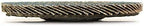 BHA Grinding and Sanding Flap Discs T27, 4-1/2" x 7/8", 80 Grit - 10 Pack