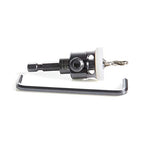 Amana Tool - (55296) Carbide Tipped 82° Countersink with Adjustable Low Friction Depth Stop, 3/8 Dia x 5/32 Drill Dia x 1/4 In