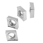 Accusize Industrial Tools CCGT21.51 BU810 Carbide Inserts for Cutting Aluminum, 10 Pc Set, 2000-1008x10