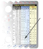 Thread Pitch Identification Gauge