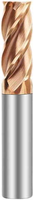 Metric Micrograin Carbide Square End Mill 4 Flute 8.0MM 1 PCS 【≈0.31496 inch】 HRC55° for Milling Alloy Steels Hardened Steel, Metal & More Mill Bits Sets for Professionals & DIYers