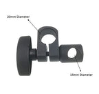 Suxing Sleeve Swivel Clamp Chuck For Magnetic Stands Holder Bar Dial Indicator Gauge (D14-D20)