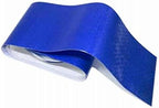 Heavy Duty Tarp Waterproof Poly Repair Tape, UV Resistant, Strong Adhesive Weatherproof Patch Kit, Repairs Holes, Patches, Rips, Tears, Frayed Edges in Tarps, Tents, 2 Pack, Blue