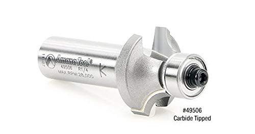 Amana Tool - 49501 Carbide Tipped Corner Round 5/32 Radius x 3/4 Dia x 3/8 x 1/2" Shan