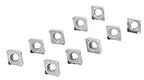 Accusize Industrial Tools CCGT21.51 BU810 Carbide Inserts for Cutting Aluminum, 10 Pc Set, 2000-1008x10