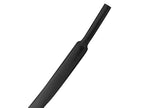Kable Kontrol Heat Shrink Tubing - 1/8” Inch - 10' Ft Long, Black Polyolefin - 2:1 Industrial Shrink Tube & Cable Sleeve for Electrical Wire Insulation - Rated for 600 V