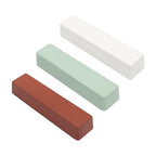 SCOTTCHEN Buffing Polishing Cutting Compounds 12 Oz. Kit - Green Fine/White Medium/Red Coarse - 3 Pack