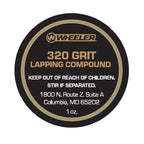 Wheeler 320 Grit Bore Lapping Compound, 1 oz Jar Abrasive Paste for Bore Lapping, Firearms, and Gunsmithing