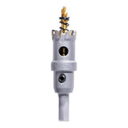 7/8" Carbide Hole Saw, Heavy Duty Metal Hole Cutter with Pilot Drill Bit for Cutting Stainless Steel, Metal Sheet and Aluminum Alloy (22mm | 7/8")