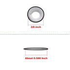 XHF 164 FT 3/8" Heat Shrink Tubing Roll 2:1,Electrical Industrial Shrink Tube for Wire Insulation Black