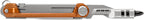 Gerber Gear Armbar Slim Drive Pocket Knife EDC Multitool with Screwdriver, Bottle Opener, Burnt Orange