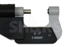 Shars 0-1"/0-25mm Electronic Screw Thread Micrometer, .00005" Resolution, 60 Degree 303-2436 P]