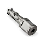 OSCARBIDE 1/2"x1" Annular Cutter,3/4 inch Weldon Shank,1/2 inch Cutting Diameter,1 inch Depth of Cut,2 Flat Mag Drill Bit with Pilot Pin for Magnetic Drill Press,1 Piece