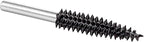 Kutzall Extreme Taper Rotary Burr, 1⁄8" Shaft, Very Coarse - Wood Carving Bit for Dremel, Foredom, DeWalt, Milwaukee. Abrasive Tungsten Carbide, 1⁄8" (3.1mm) Dia. X 7⁄8" (22.2mm) Length TX-18-EC