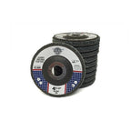 Benchmark Abrasives 4.5" x 7/8" Premium Zirconia Type 29 Flap Discs 4 1/2 for Angle Grinder, Sanding Discs, Finishing - Grinding Wheels 4 1/2 inch (100 Pack) - 80 Grit