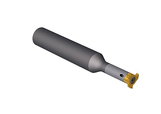 Seco Tools 03042112 Replaceable Head Disc Cutter, Shank 335.14-062512.0-094-315, Cylindrical Shank, 0.472 Inch Contact Diameter, Precision Cutting Tool
