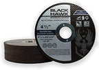 BHA Metal and Stainless Steel Thin Cut Off Wheels for Angle Grinders, 4.5” x .040” x 7/8” - 25 Pack