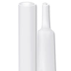 XHF 2 Inch 3:1 Waterproof White Heat Shrink Tubing 4 Ft Marine Grade Wire Cable Adhesive Lined Tube Insulation Seal Against Moisture Corrosion and Air Leakage