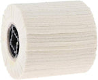 Wool Felt Wire Drawing Wheel Buffer Wheel Buffing Drum Mirror Burnishing Polishing Brush for Rust/Dust Removal,Jewelry/Glass (100X100MM)
