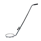Under Vehicle Inspection Mirror, 12 inch Inspection Mirror with Wheels and LED Light,Handheld Inspection Mirror for Entry Security, Parking lot Security, auto Maintenance