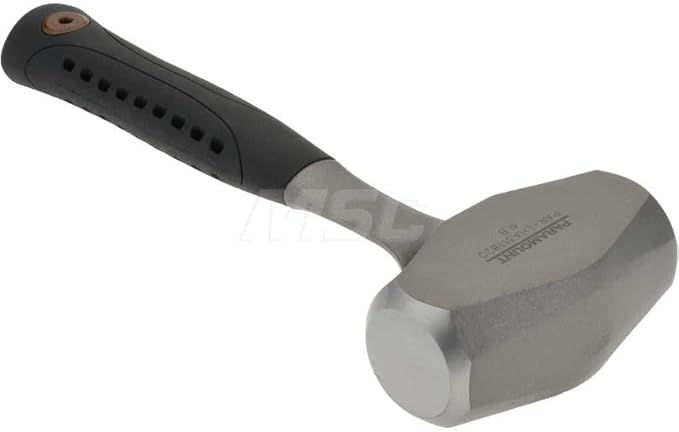Paramount Hand Drilling Hammer: 4 lb Head, Steel Vibration-Dampening Handle
