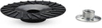 BHA Angle Grinder Ribbed Backing Pad for Resin Fiber Disc, 4.5" x 5/8"-11