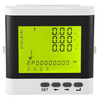 FTVOGUE Multi-Function Three-Phase Programmable Power Meter Electric Digital LED Ammeter Voltmeter,Electric Energy and Measuring Instruments