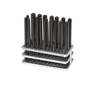HHIP 8600-0041 28 Piece Transfer Punch Set, 3/32" - 1/2"